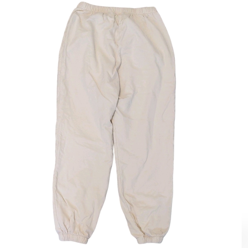 Levavi Varsity Club Made in USA Cotton Sweatpants Medium Bone - Picture 9 of 14